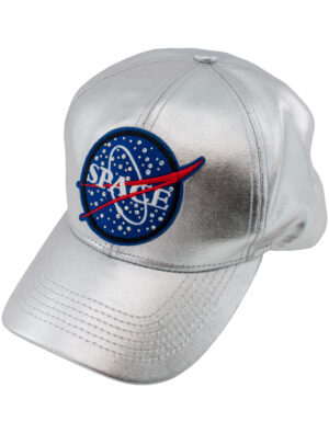 Kostümzubehör Baseball Cap Space silber