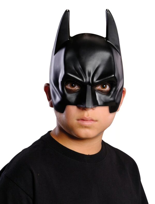 Kostümzubehör Batman Halbmaske Kinder schwarz one size