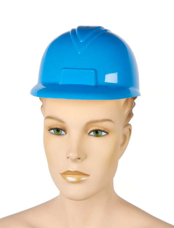 Kostümzubehör Bauarbeiterhelm Kinder blau