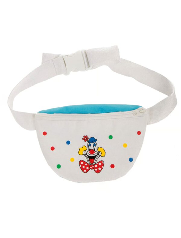 Kostümzubehör Bauchtasche Deiters Clown Farbe: weiß