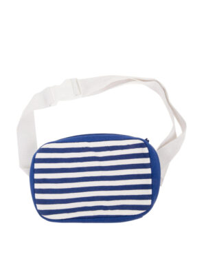 Kostümzubehör Bauchtasche gestreift blau/weiß one size