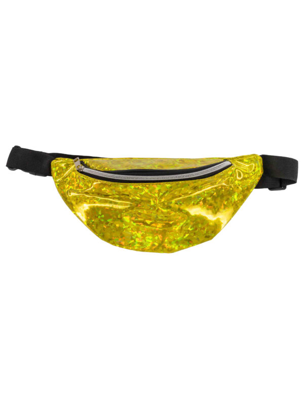 Kostümzubehör Bauchtasche gold