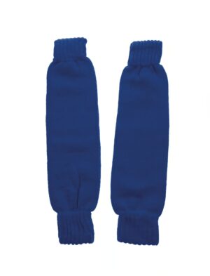 Kostümzubehör Beinstulpen 50cm blau