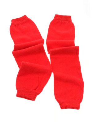Kostümzubehör Beinstulpen 65cm rot
