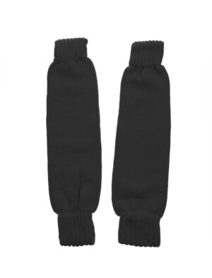 Kostümzubehör Beinstulpen 65cm schwarz