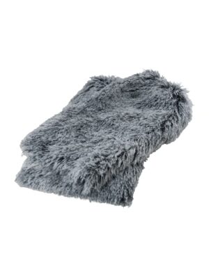 Kostümzubehör Beinstulpen Plüsch 38cm schwarz/weiß one size
