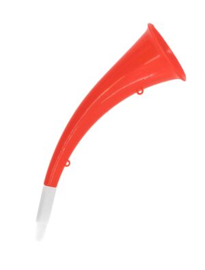 Kostümzubehör Blashorn 23cm bunt Farbe: bunt