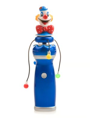 Kostümzubehör Blink Wirbler Clown mit Bommeln Farbe: bunt