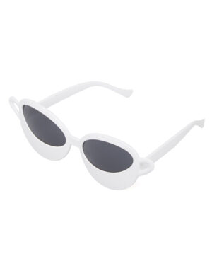 Kostümzubehör Brille Kaffeetassen Farbe: weiß