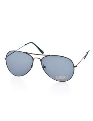 Kostümzubehör Brille Polizei schwarz