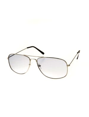 Kostümzubehör Brille Polizei silber