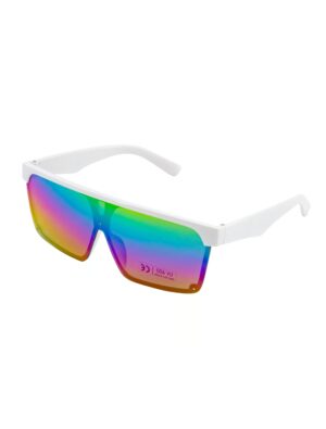 Kostümzubehör Brille Popstar mehrfarbig