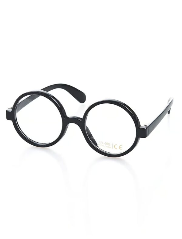 Kostümzubehör Brille Zauberer Farbe: schwarz
