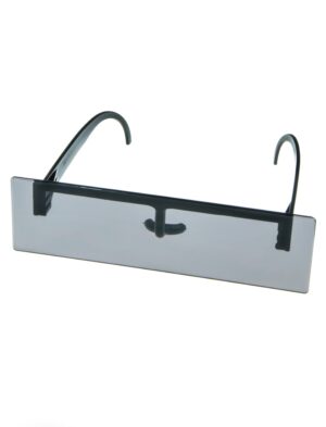 Kostümzubehör Brille mit schwarzem Zensurbalken