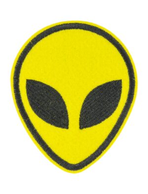 Kostümzubehör Bügelpatch Alien 9