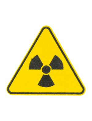 Kostümzubehör Bügelpatch Radiation Hazard 9