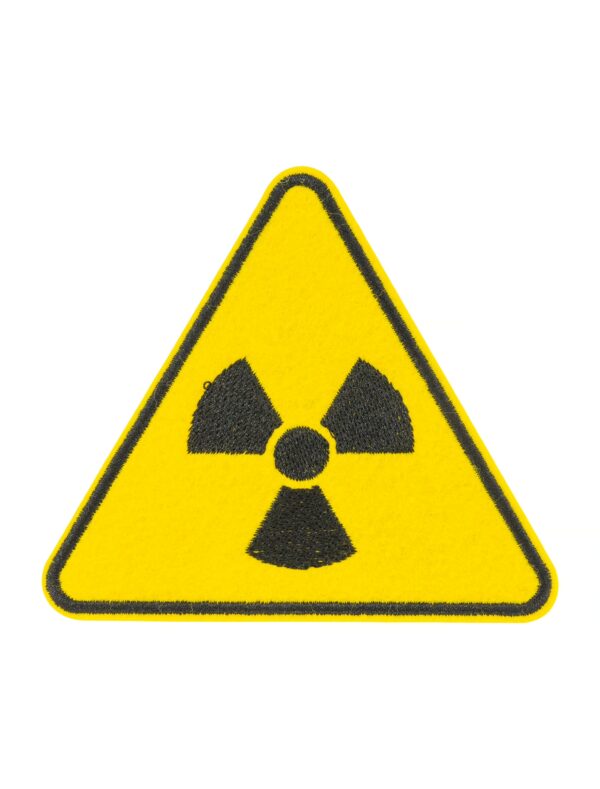 Kostümzubehör Bügelpatch Radiation Hazard 9