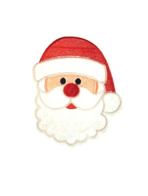 Kostümzubehör Bügelpatch Santa Claus 13