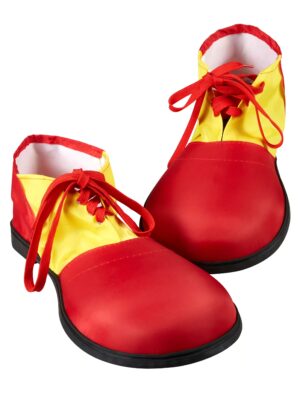 Kostümzubehör Clown-Schuhe Erwachsene rot