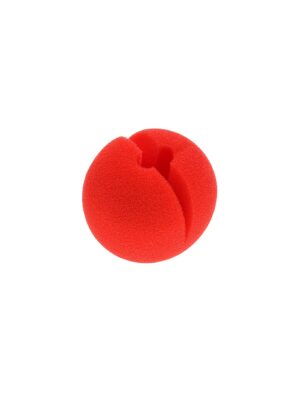Kostümzubehör Clownsnase Schaumstoff rot