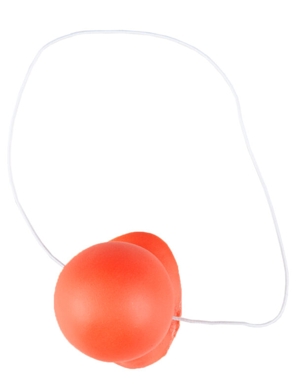 Kostümzubehör Clownsnase rot mit Quietsch-Sound
