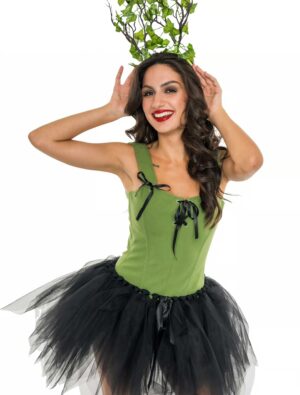 Kostümzubehör Corsage Hexenzauber Damen grün S/M