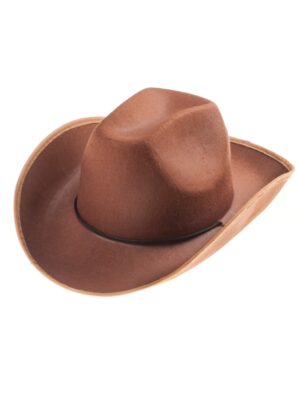 Kostümzubehör Cowboyhut Filz braun 59