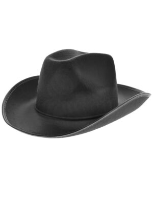 Kostümzubehör Cowboyhut Filz schwarz 59