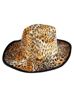 Kostümzubehör Cowboyhut Tiger Farbe: braun