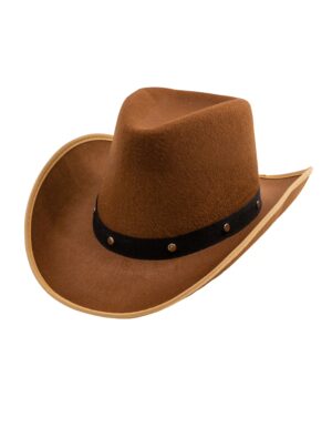 Kostümzubehör Cowboyhut braun 56