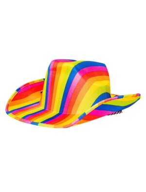 Kostümzubehör Cowboyhut rainbow