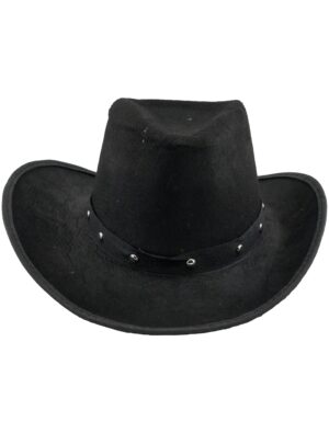 Kostümzubehör Cowboyhut schwarz 61