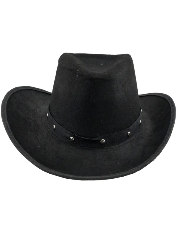 Kostümzubehör Cowboyhut schwarz 61