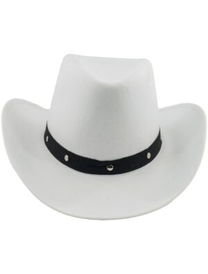 Kostümzubehör Cowboyhut weiß 59