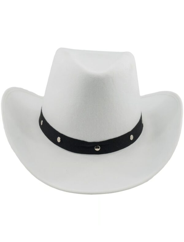 Kostümzubehör Cowboyhut weiß 59