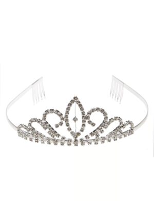 Kostümzubehör Diadem Elisabeth silber