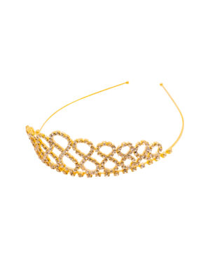 Kostümzubehör Diadem Lea Farbe: gold