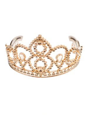 Kostümzubehör Diadem Plastik gold