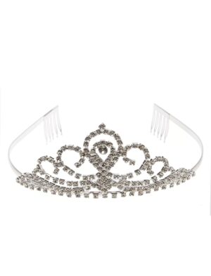 Kostümzubehör Diadem Victoria silber