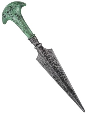 Kostümzubehör Dolch antik 40cm silber