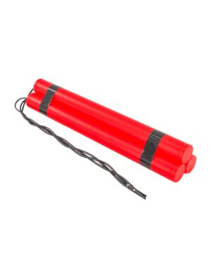 Kostümzubehör Dynamitstangen rot