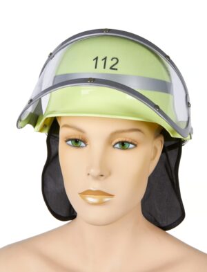 Kostümzubehör Feuerwehrhelm Deutschland Farbe: schwarz/rot/gold