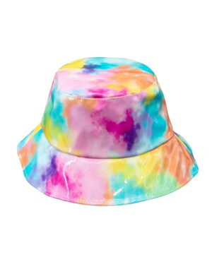Kostümzubehör Fischerhut Holo Batik mehrfarbig one size