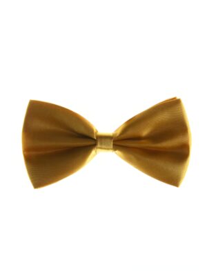 Kostümzubehör Fliege Satin gold