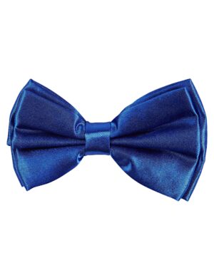 Kostümzubehör Fliege de Luxe blau