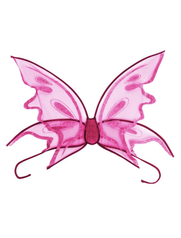 Kostümzubehör Flügel Märchen pink