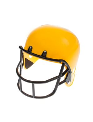 Kostümzubehör Football Helm gelb one size