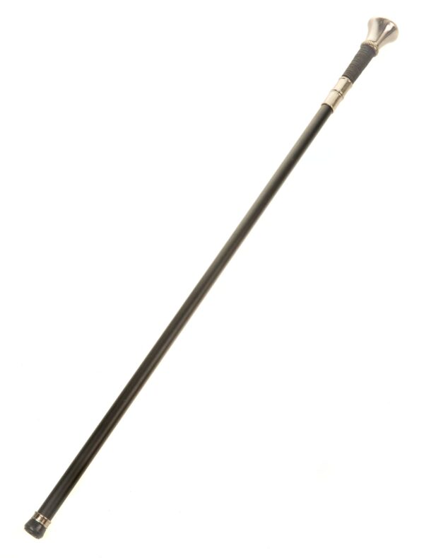 Kostümzubehör Gehstock Silberknauf