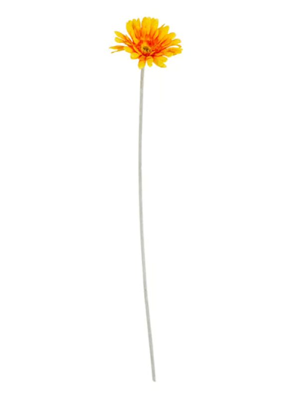 Kostümzubehör Gerbera 56 cm orange