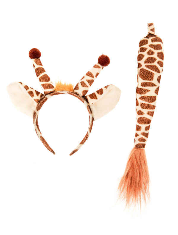 Kostümzubehör Giraffen-Set Joe 2-tlg. Farbe: braun
